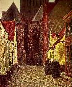 anders trulson rue st. gilles, brugge china oil painting reproduction